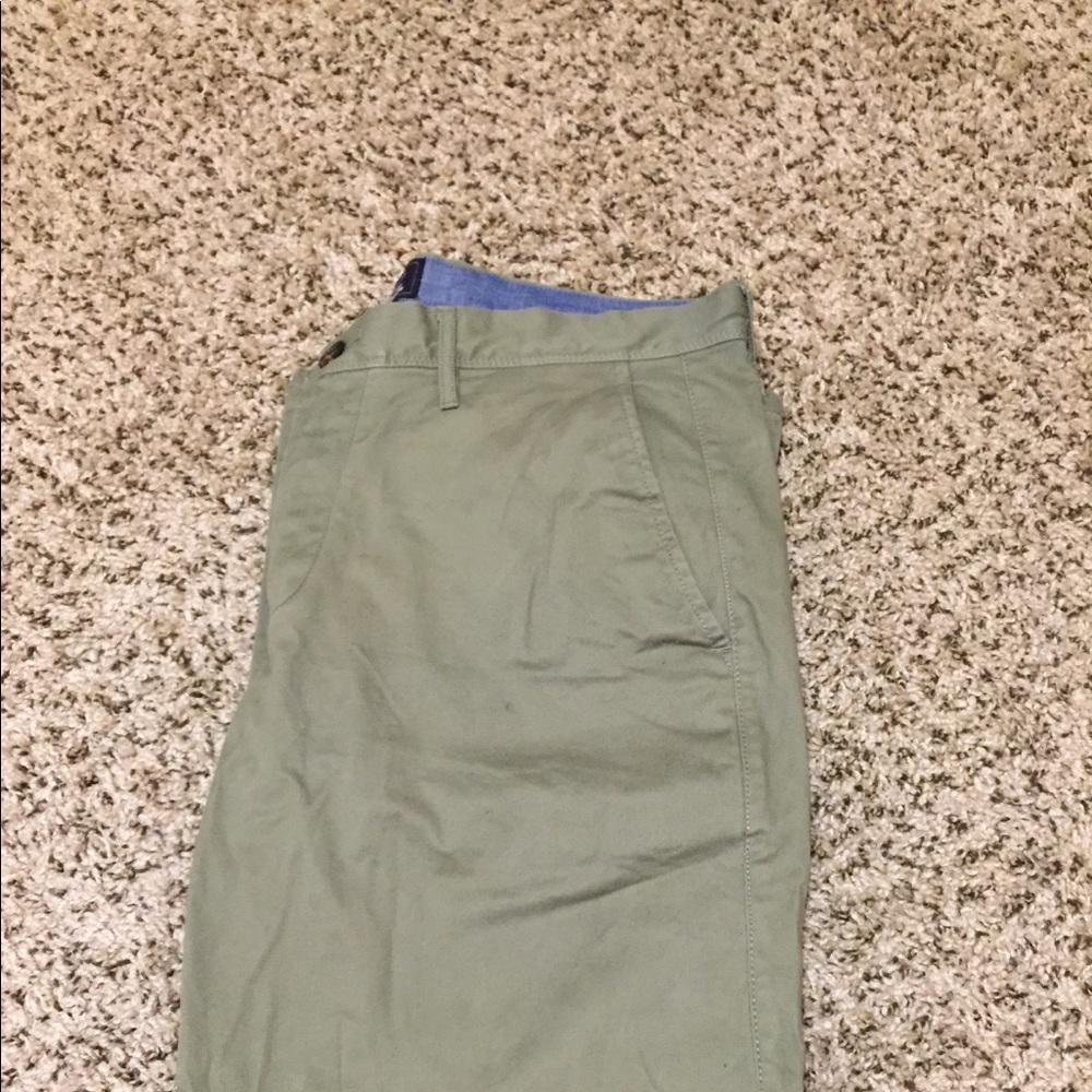 Straight fit khakis